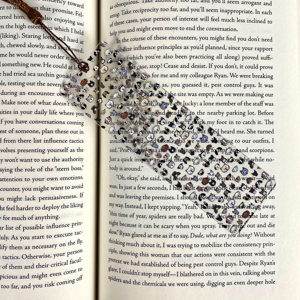 Dog Bookmark Gift Set for Book Lovers, A Stocking Stuffer for Dog Lovers or Bookish Gift for Readers