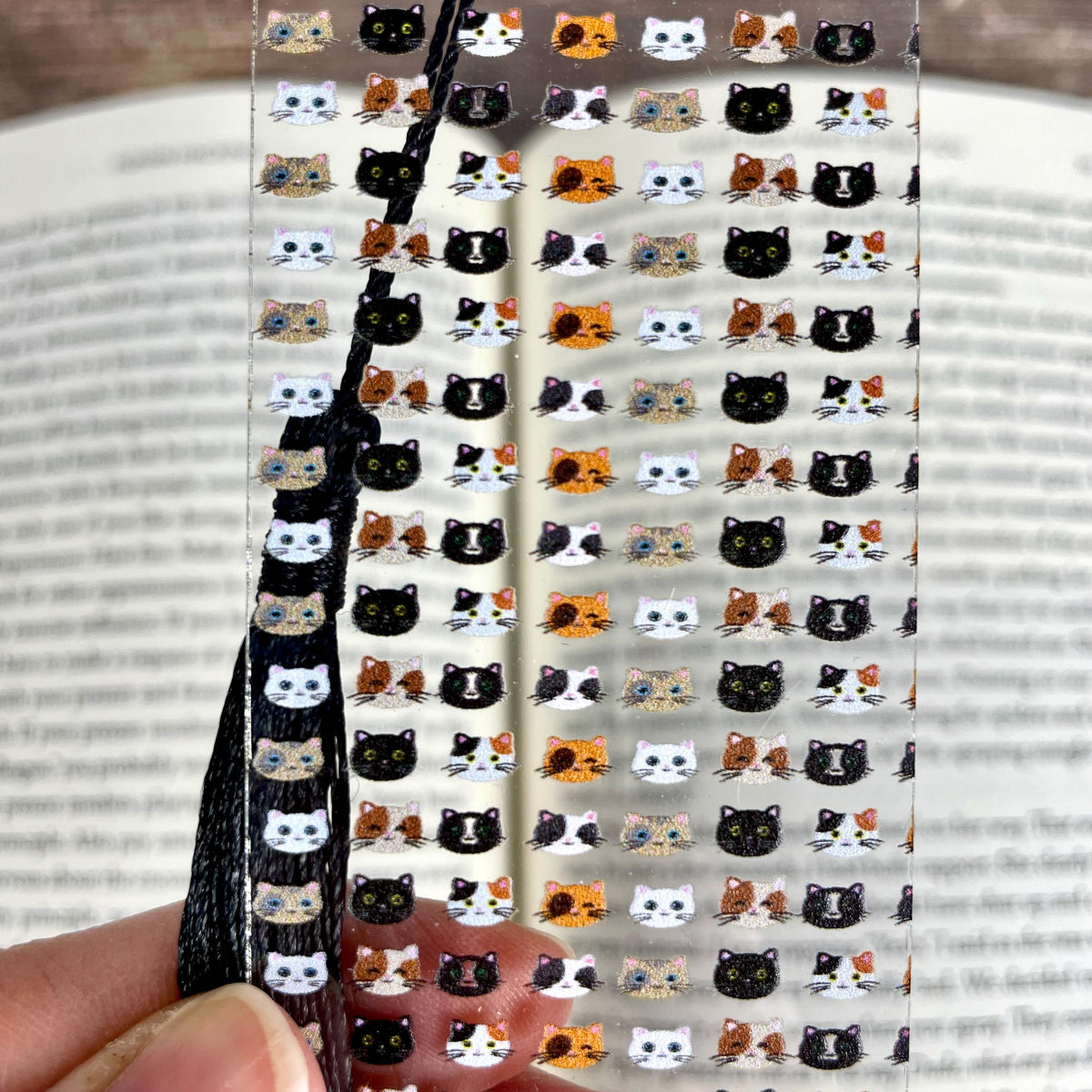 Cat Bookmark for Book Lovers Makes a Cute Book Accessory for Teacher Gift Baskets or a Cat Lover Gift