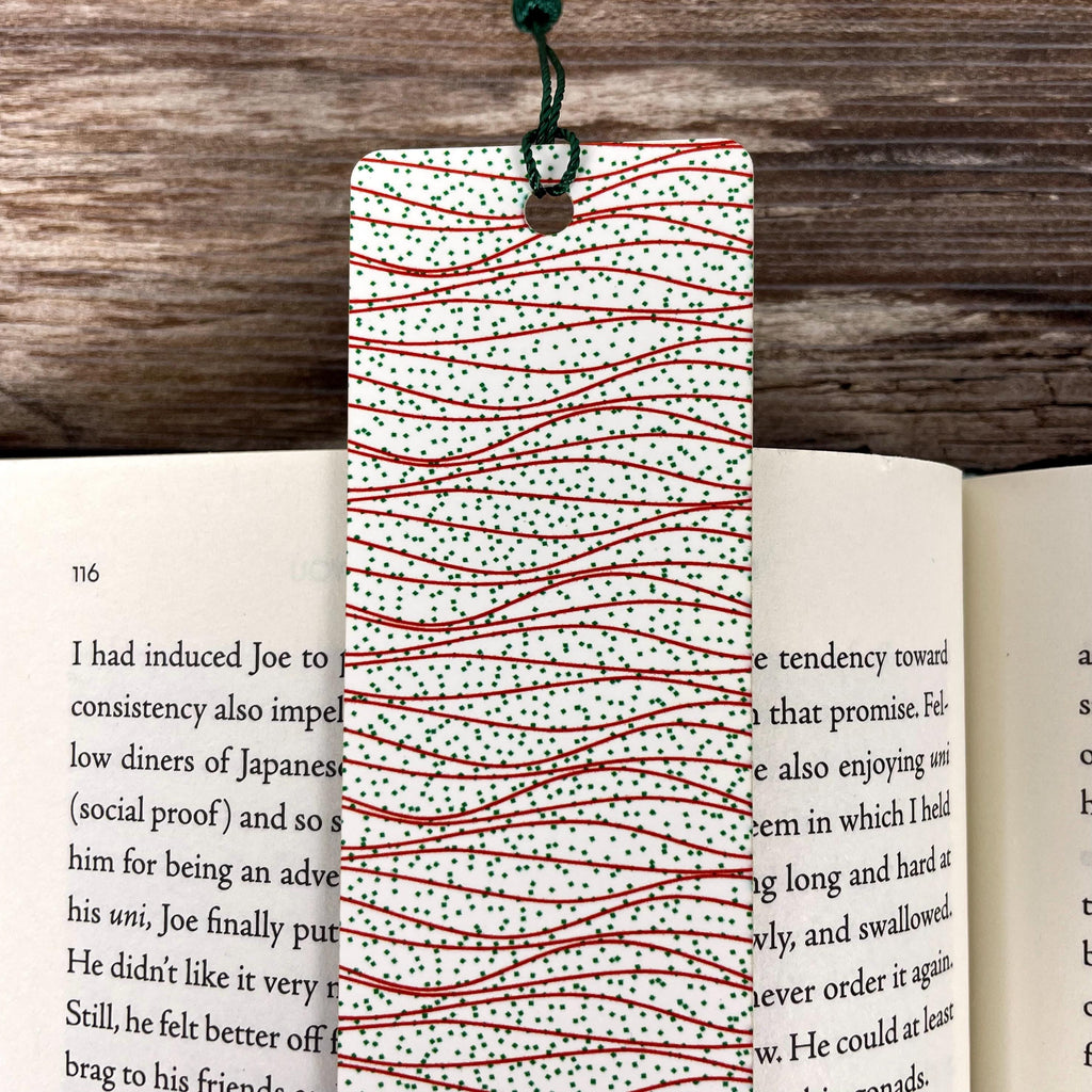 Christmas Bookmark Makes a Holiday Stocking Stuffer, Teacher Gift or Secret Santa Gift for Book Lovers and Readers