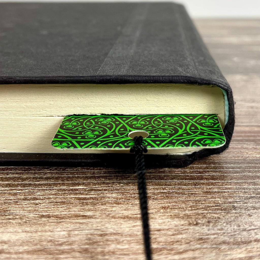 Irish Shamrock Bookmark Makes a St. Patrick’s Day Gift or Bookish Irish Gift for Book Lovers and Readers