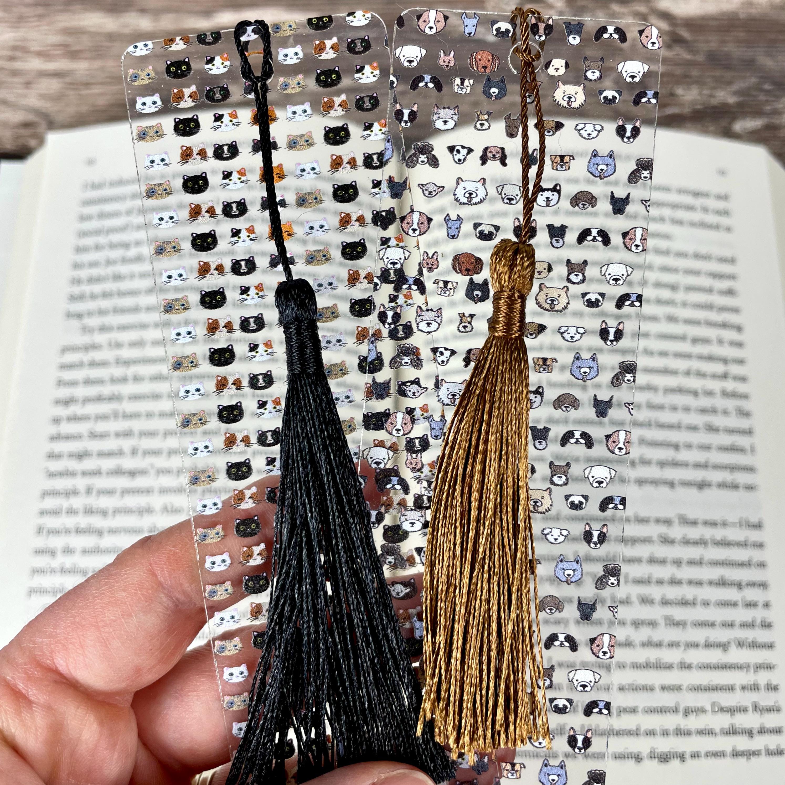 Book Lover Gift Set with Dog and Cat Bookmarks, A Perfect Stocking Stuffer for Pet Lovers