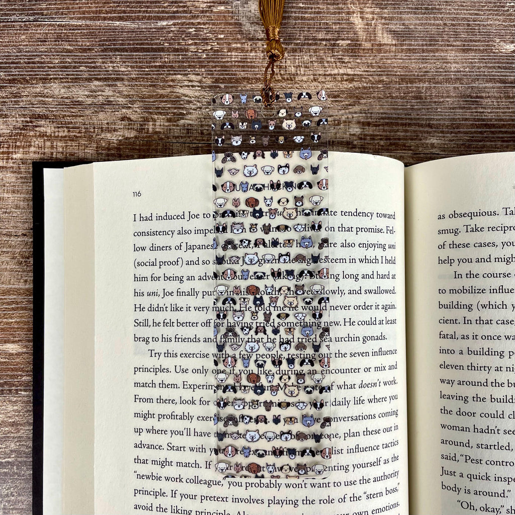 Book Lover Gift Set with Dog and Cat Bookmarks, A Perfect Stocking Stuffer for Pet Lovers