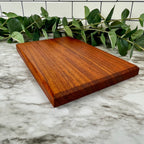 Compact Wood Cutting Board – Solid Walnut Cherry Maple Mini Board – Perfect for RV, Apartment & Small Kitchens
