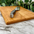 Cutting Board, Walnut Cherry or Maple, Large Kitchen Board, Handmade Chopping Block, Wood Prep and Serving Board