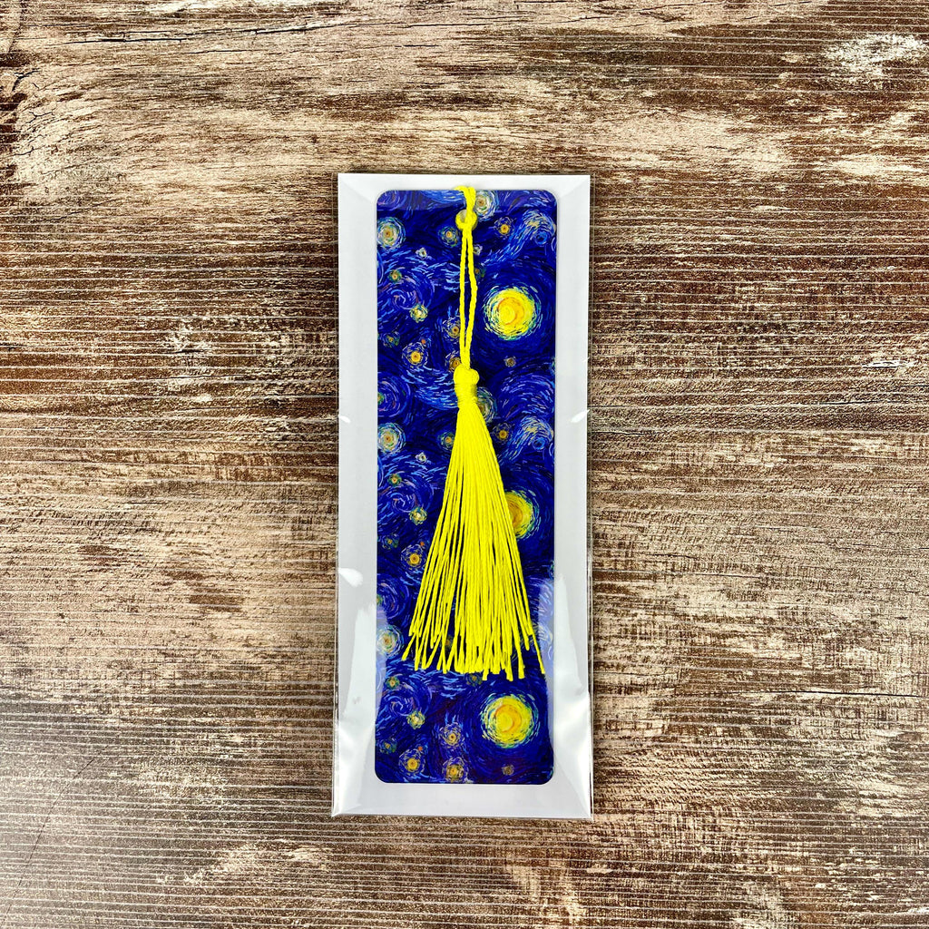 Starry Night Inspired Bookmark Makes a Teacher Gift or Bookish Accessory for Art Lovers, Artists and Readers