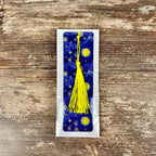 Starry Night Inspired Bookmark Makes a Teacher Gift or Bookish Accessory for Art Lovers, Artists and Readers