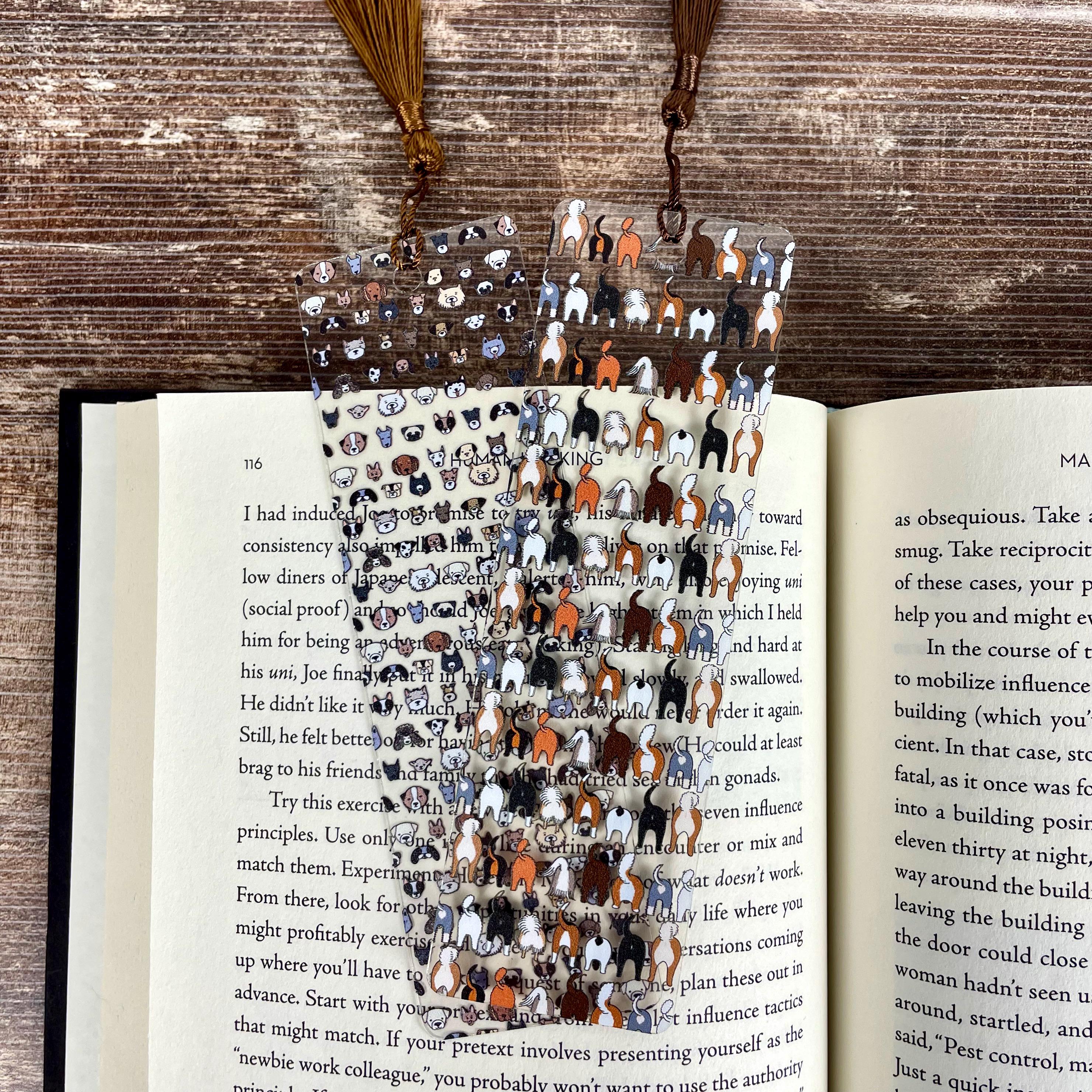 Dog Bookmark Gift Set for Book Lovers, A Stocking Stuffer for Dog Lovers or Bookish Gift for Readers