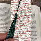 Christmas Bookmark Makes a Holiday Stocking Stuffer, Teacher Gift or Secret Santa Gift for Book Lovers and Readers