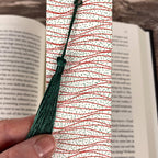 Christmas Bookmark Makes a Holiday Stocking Stuffer, Teacher Gift or Secret Santa Gift for Book Lovers and Readers
