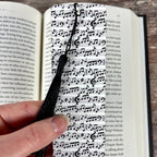 Music Notes Bookmark for Music Teachers and Students, Piano Recital Gift or End of Year Gift for Choir and Band Members