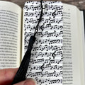 Music Notes Bookmark for Music Teachers and Students, Piano Recital Gift or End of Year Gift for Choir and Band Members