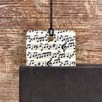 Music Notes Bookmark for Music Teachers and Students, Piano Recital Gift or End of Year Gift for Choir and Band Members