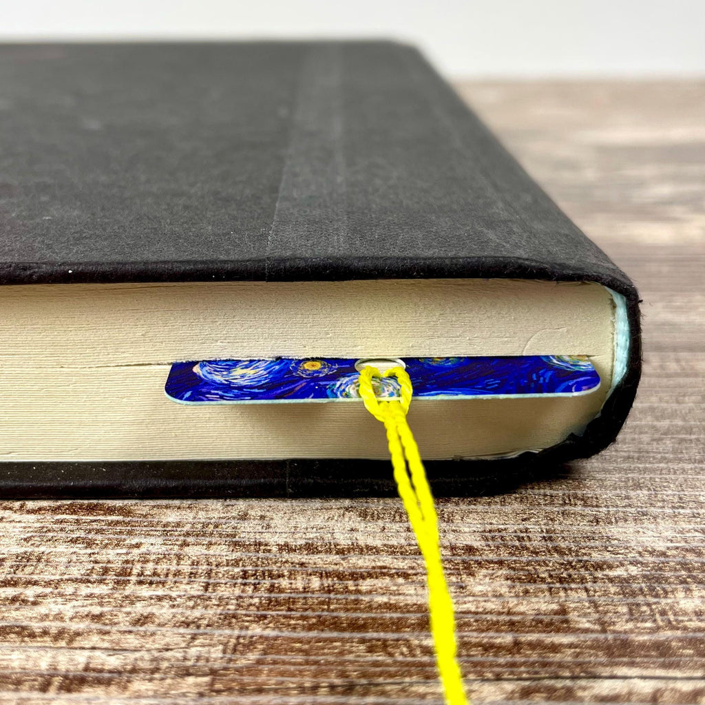 Starry Night Inspired Bookmark Makes a Teacher Gift or Bookish Accessory for Art Lovers, Artists and Readers
