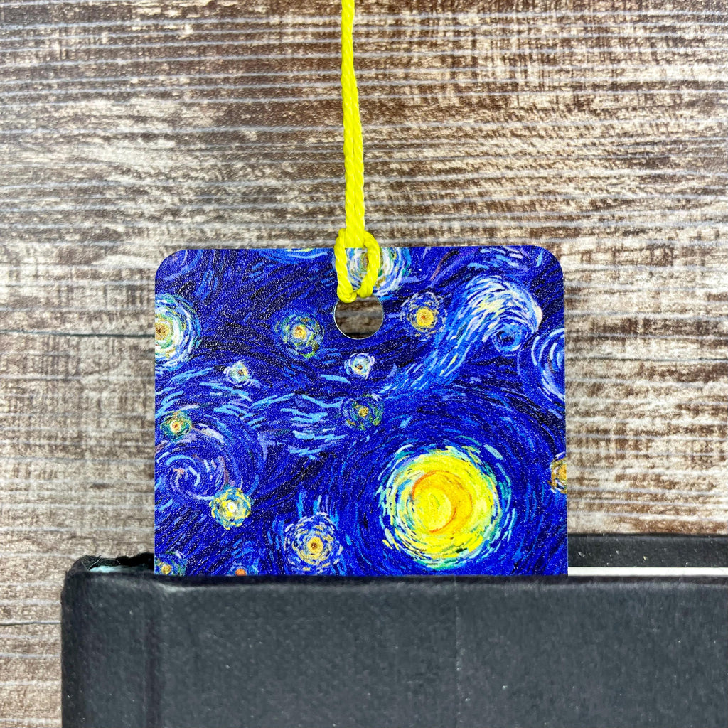 Starry Night Inspired Bookmark Makes a Teacher Gift or Bookish Accessory for Art Lovers, Artists and Readers