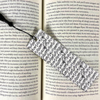 Music Notes Bookmark for Music Teachers and Students, Piano Recital Gift or End of Year Gift for Choir and Band Members