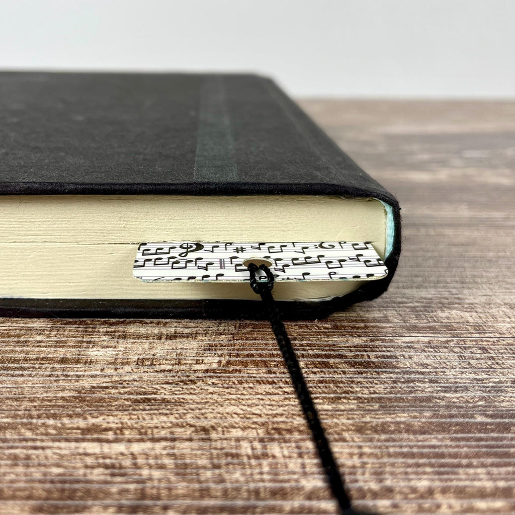Music Notes Bookmark for Music Teachers and Students, Piano Recital Gift or End of Year Gift for Choir and Band Members