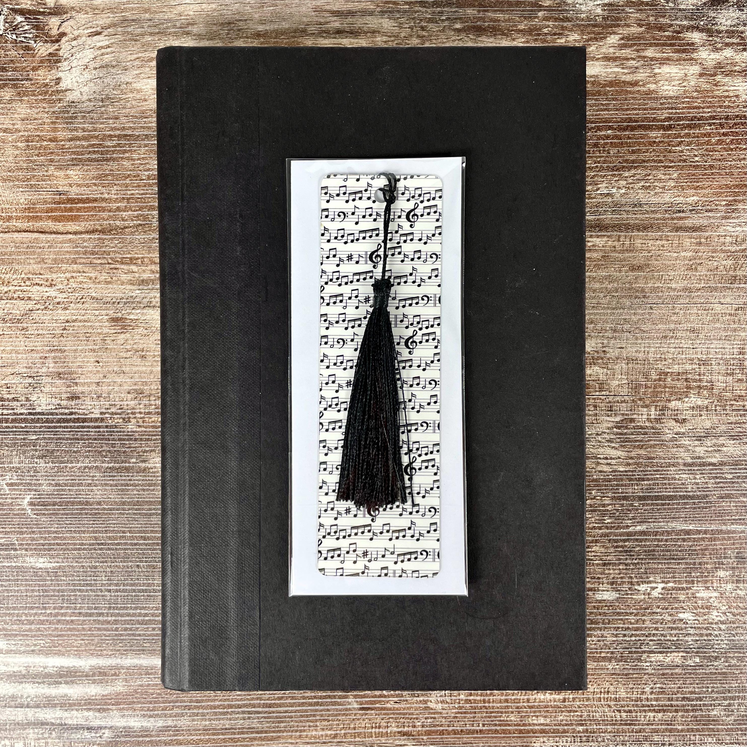 Music Notes Bookmark for Music Teachers and Students, Piano Recital Gift or End of Year Gift for Choir and Band Members