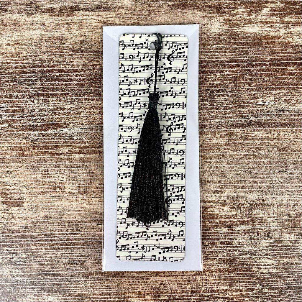 Music Notes Bookmark for Music Teachers and Students, Piano Recital Gift or End of Year Gift for Choir and Band Members