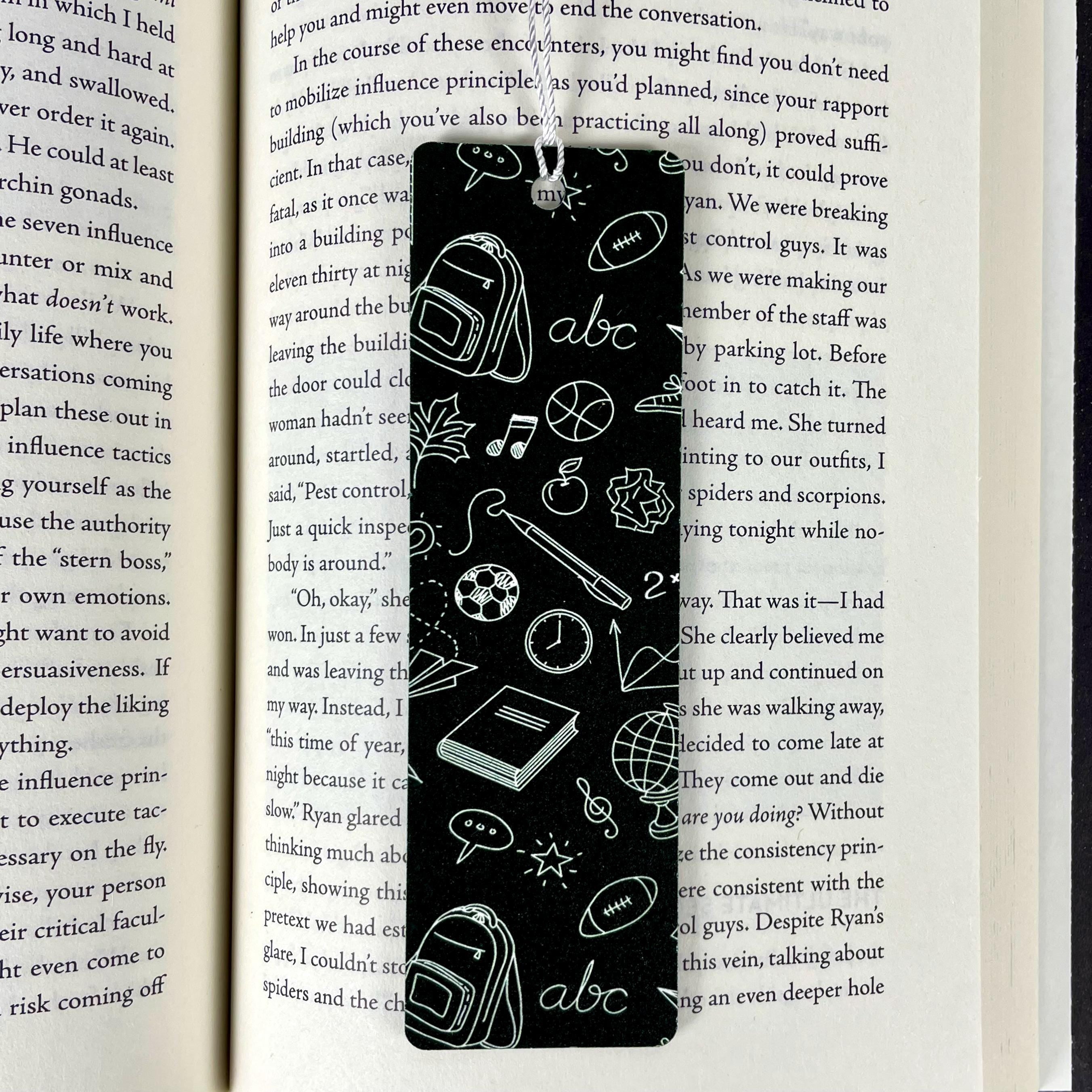 Teacher Bookmark for Teacher Appreciation Week, End of Year Teacher Gift or Bookish Gift for Educators and School Staff