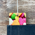 Candy Heart Bookmark Makes a Valentine’s Day Gift for Book Lovers or a Cute Teacher Gift for Students and Young Readers
