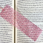 Pink Heart Bookmark Makes a Valentine Gift or Bookish Birthday Gift for Romance Readers and Book Lovers