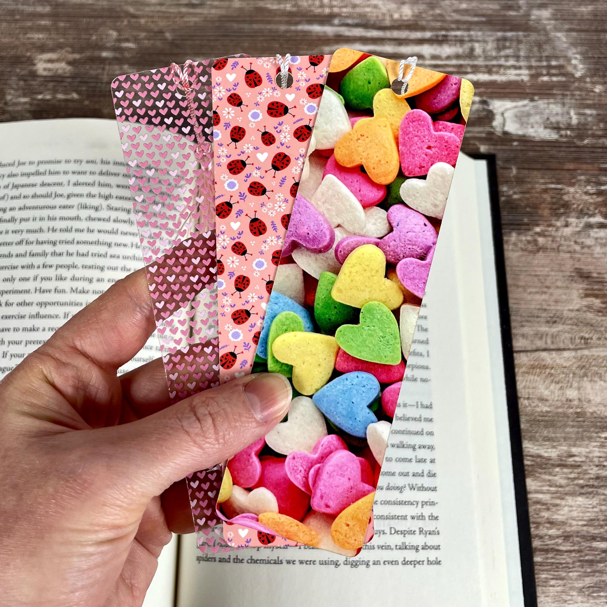 Book Lover Gift Set with Valentine's Bookmarks, A Valentine's Gift for Readers
