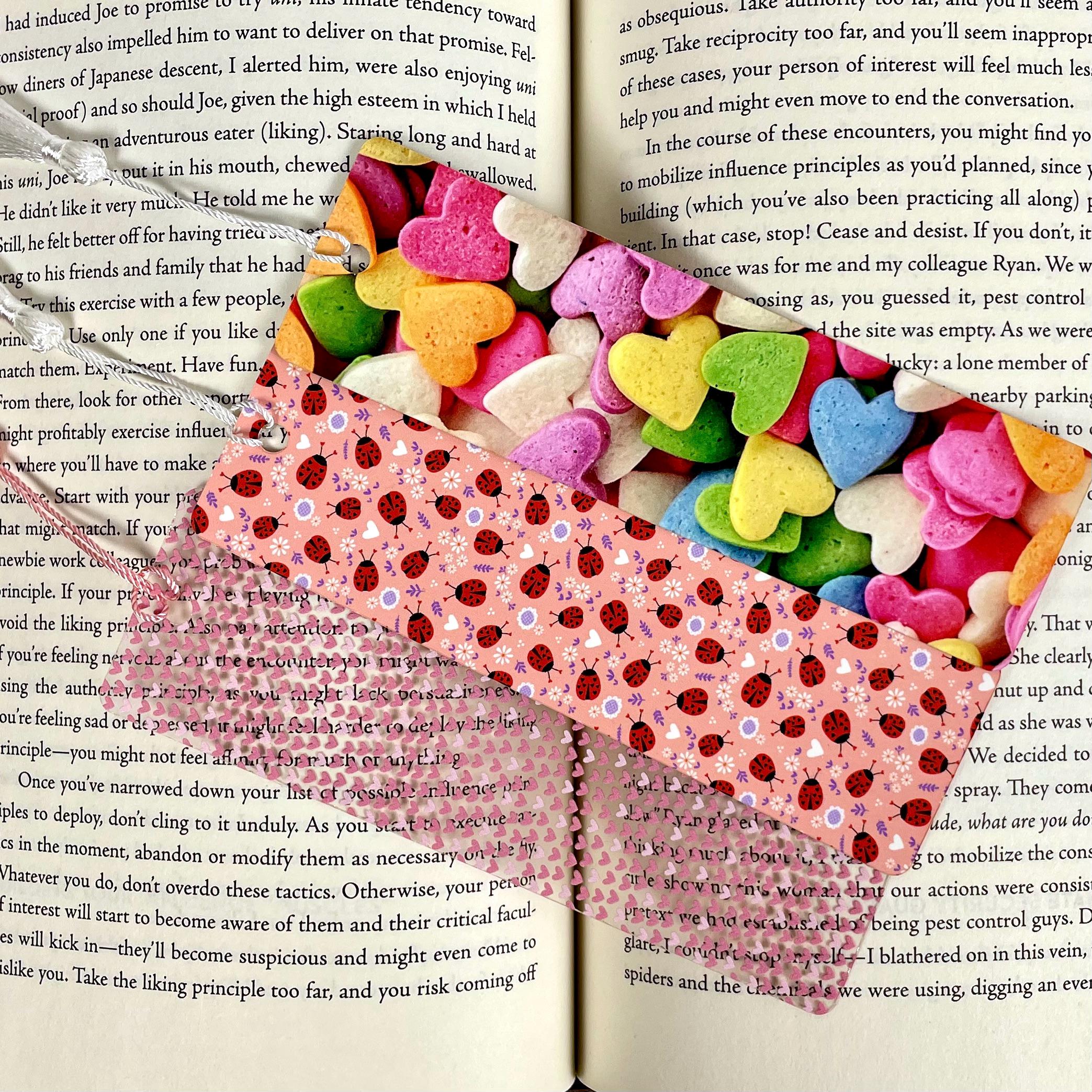 Book Lover Gift Set with Valentine's Bookmarks, A Valentine's Gift for Readers