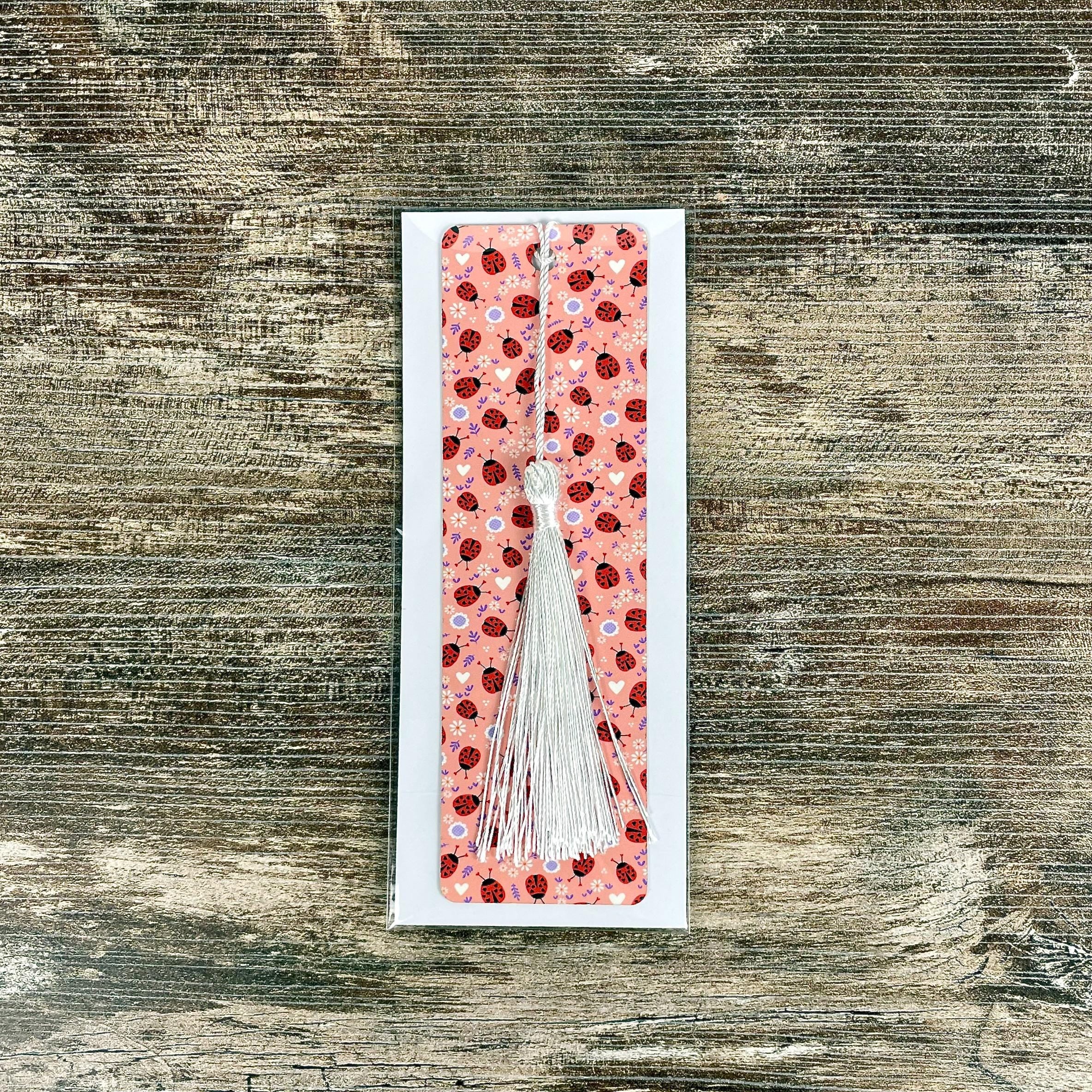 Ladybug Bookmark Makes a Cute Teacher Appreciation Gift or Stocking Stuffer for Ladybug Lovers, Book Lovers and Readers