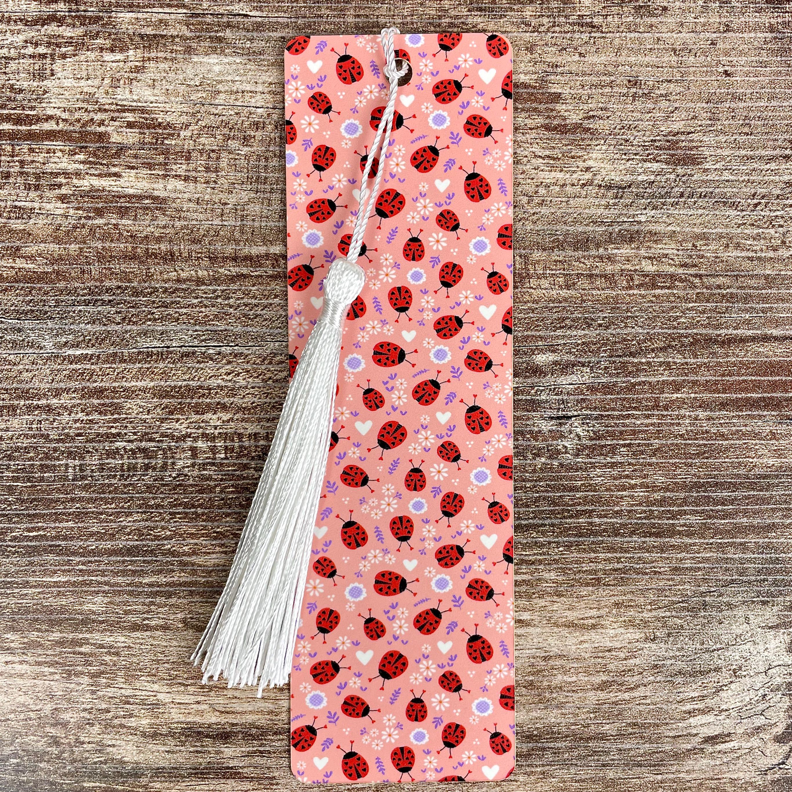Ladybug Bookmark Makes a Cute Teacher Appreciation Gift or Stocking Stuffer for Ladybug Lovers, Book Lovers and Readers