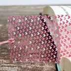 Pink Heart Bookmark Makes a Valentine Gift or Bookish Birthday Gift for Romance Readers and Book Lovers