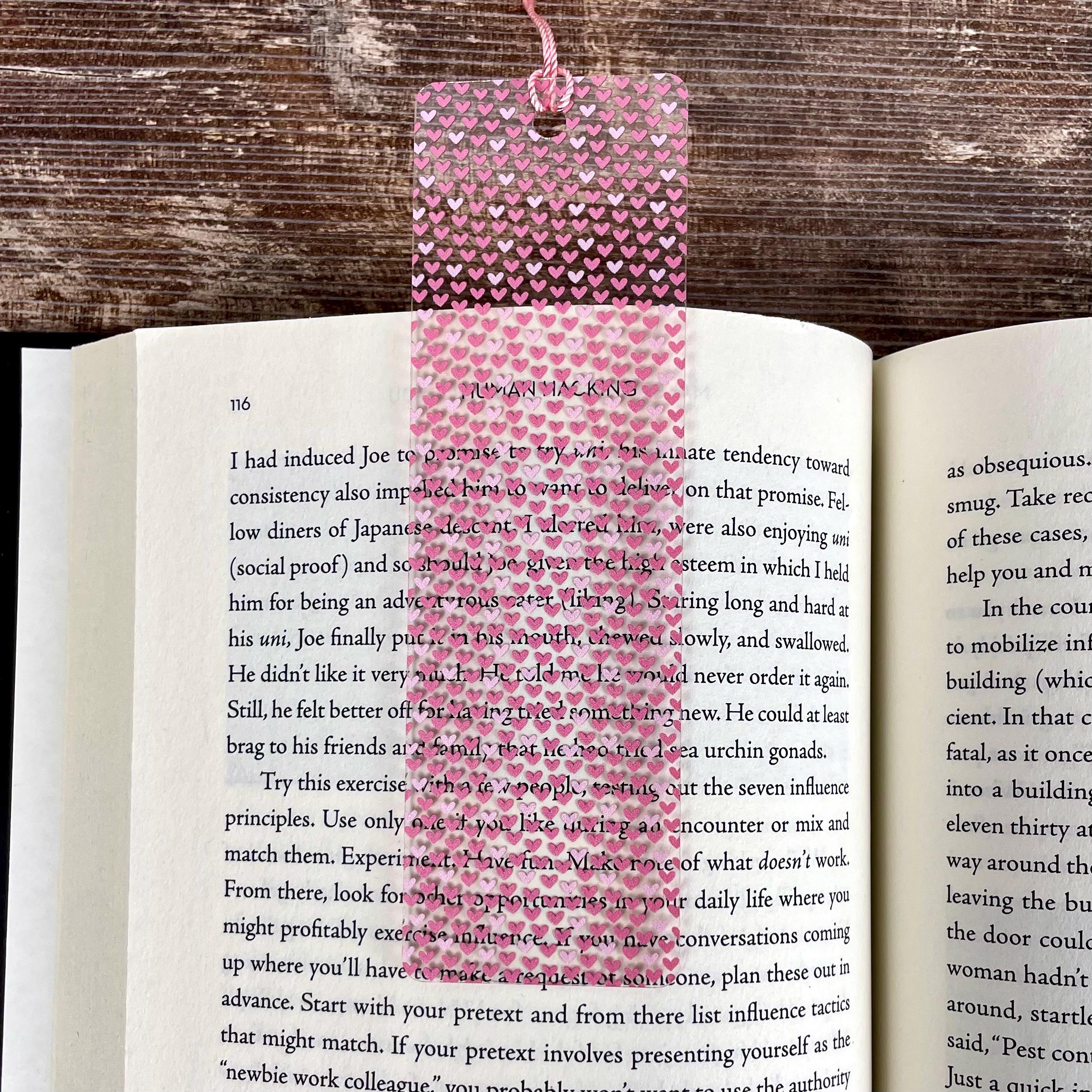 Book Lover Gift Set with Valentine's Bookmarks, A Valentine's Gift for Readers