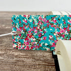 Cherry Blossom Bookmark for Teacher Appreciation Gift, Floral Book Accessory or Birthday Gift for Book Lovers and Readers