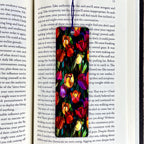 Tulip Floral Bookmark for Teacher Gift Basket or Bookish Gift for Mother's Day and Flower Lovers