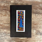 Retro Floral Bookmark Makes a Colorful Teacher Gift or Bookish Birthday Gift for Flower Lovers and Readers