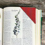 Heart Bookmark | Fabric Bookmark | Book Lover Gift | Valentine Gift | Reader Gift