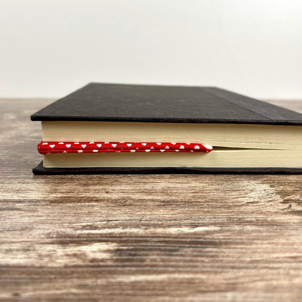 Heart Bookmark | Fabric Bookmark | Book Lover Gift | Valentine Gift | Reader Gift