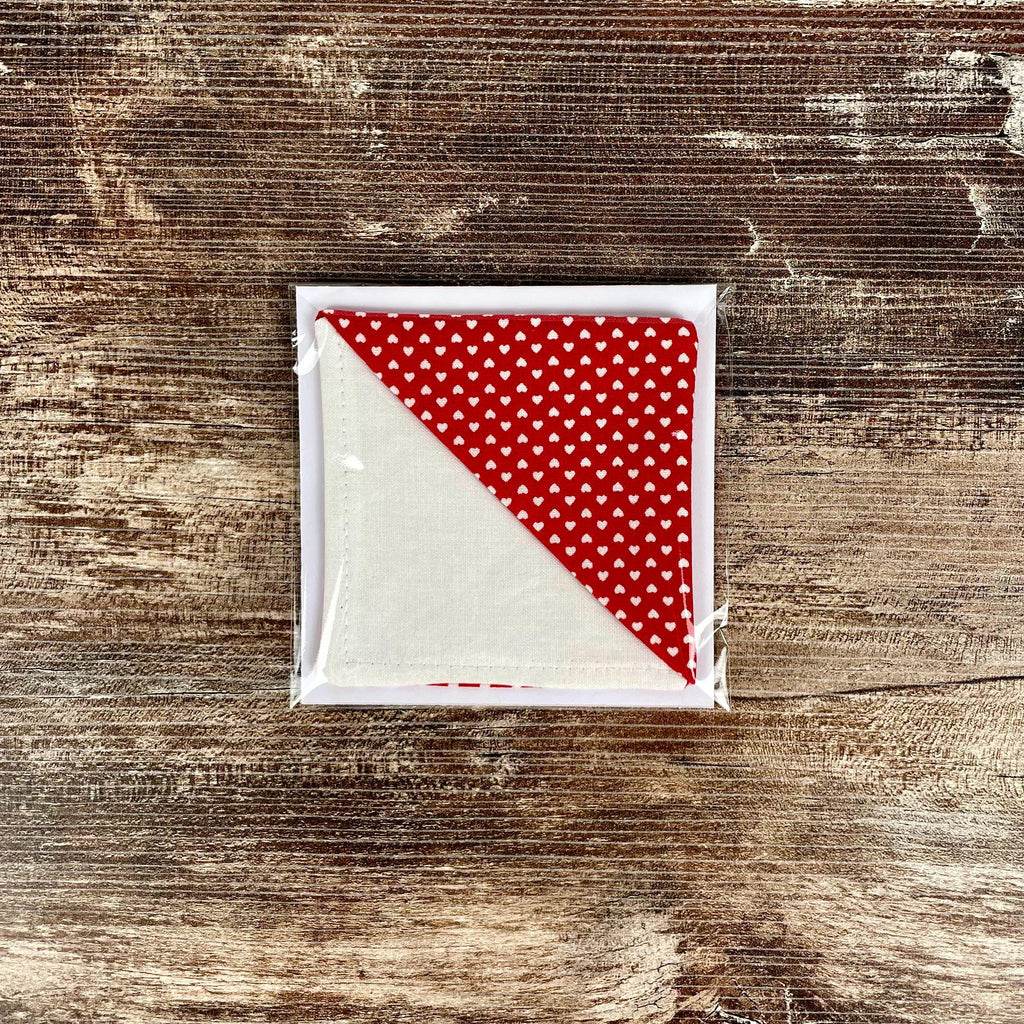 Heart Bookmark | Fabric Bookmark | Book Lover Gift | Valentine Gift | Reader Gift