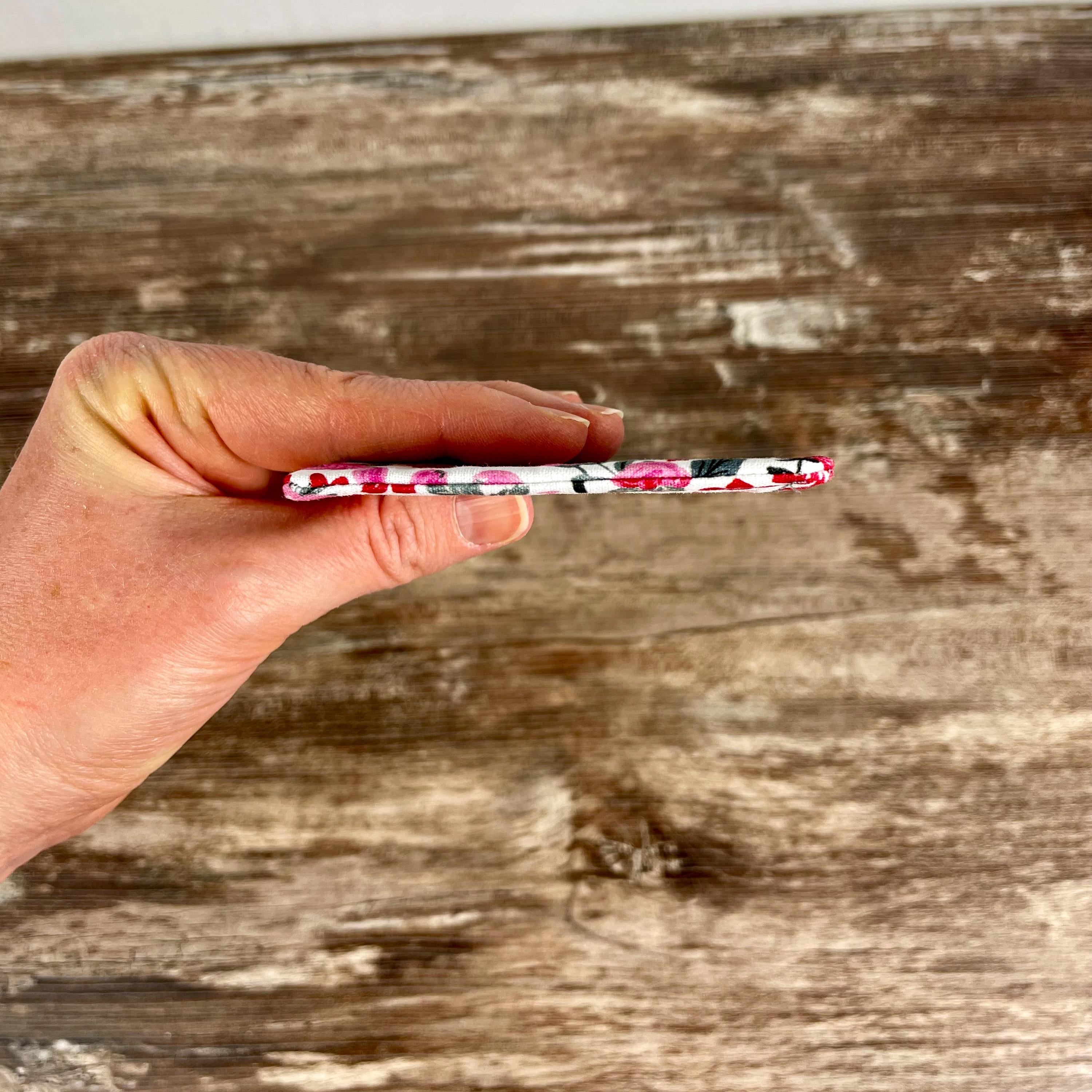 Floral Bookmark | Fabric Bookmark | Book Lover Gift | Valentine Gift | Reader Gift