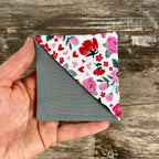 Floral Bookmark | Fabric Bookmark | Book Lover Gift | Valentine Gift | Reader Gift
