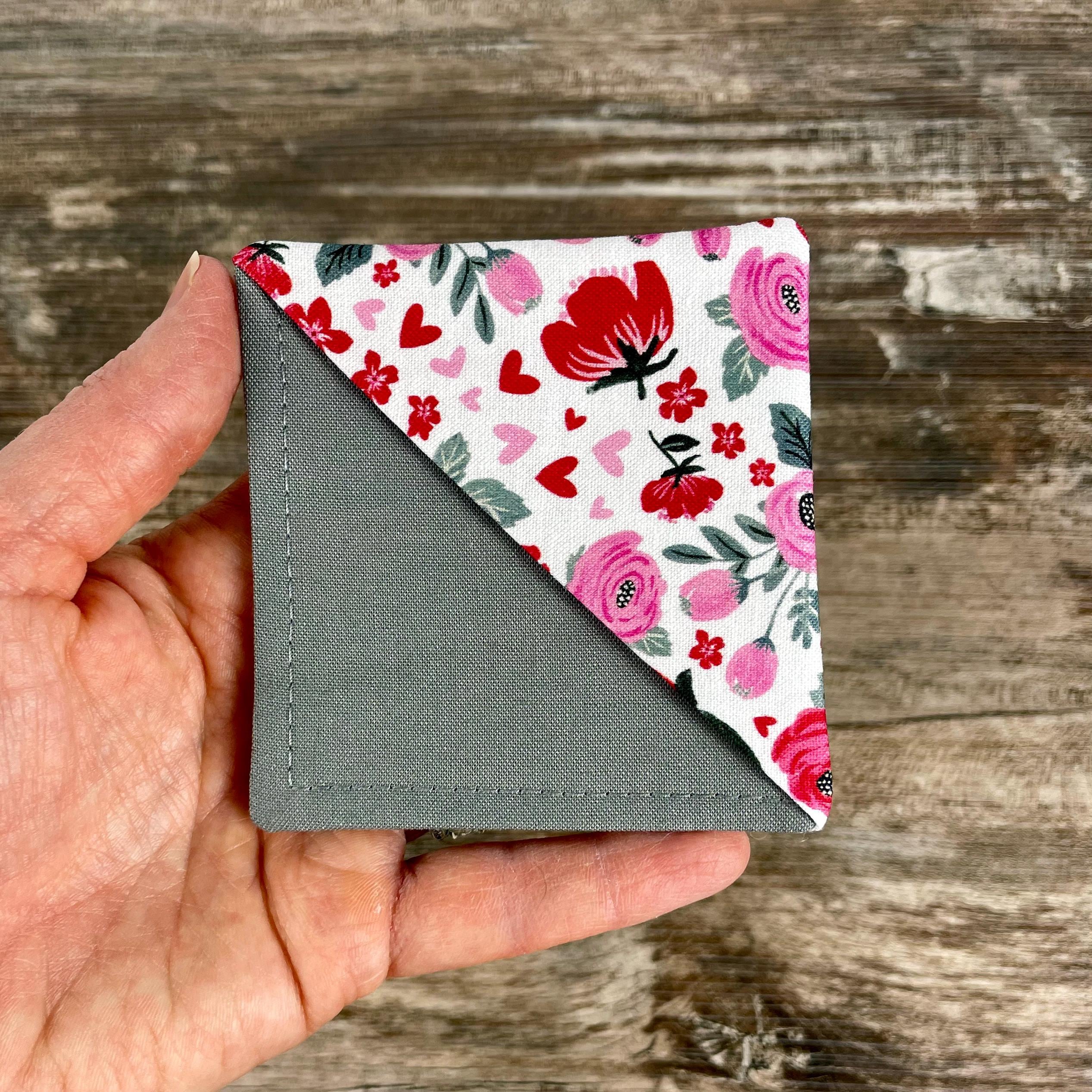 Floral Bookmark | Fabric Bookmark | Book Lover Gift | Valentine Gift | Reader Gift