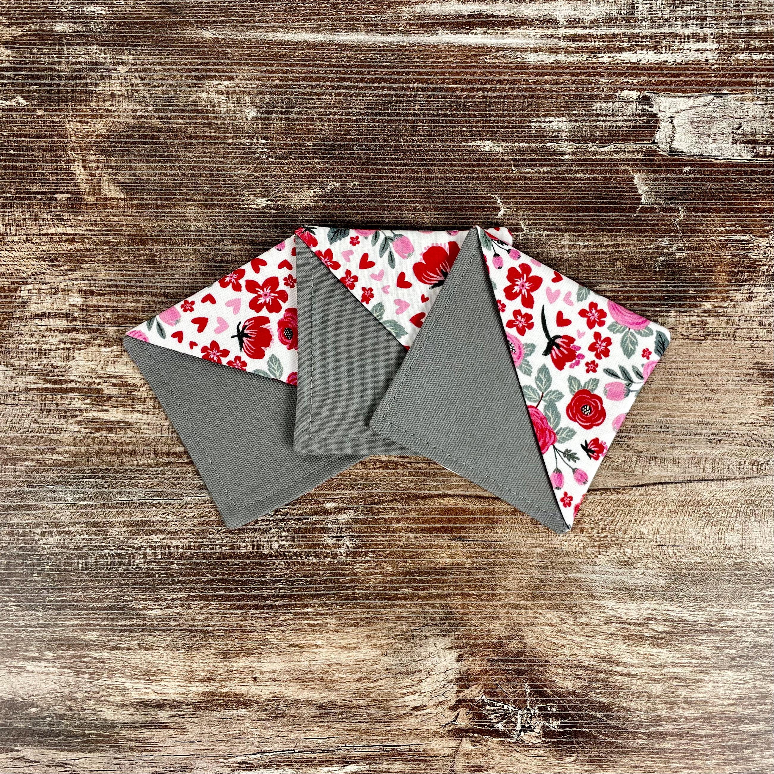 Floral Bookmark | Fabric Bookmark | Book Lover Gift | Valentine Gift | Reader Gift