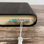 Cherry Blossom Bookmark for Teacher Appreciation Gift, Floral Book Accessory or Birthday Gift for Book Lovers and Readers