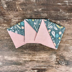 Teal Botanical Bookmark for Garden Lovers Makes a Thoughtful Book Club Exchange Gift