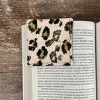 Pink Leopard Bookmark for Leopard Print Lovers Makes a Fun Birthday Gift for Women Who Love Books