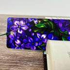 Lilac Floral Bookmark for Flower Lovers, a Spring Book Accessory or Teacher Appreciation Gift for Readers and Gardeners