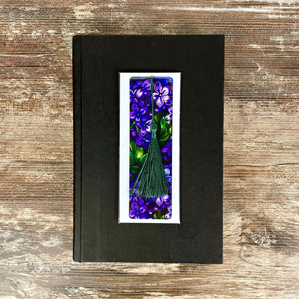 Lilac Floral Bookmark for Flower Lovers, a Spring Book Accessory or Teacher Appreciation Gift for Readers and Gardeners