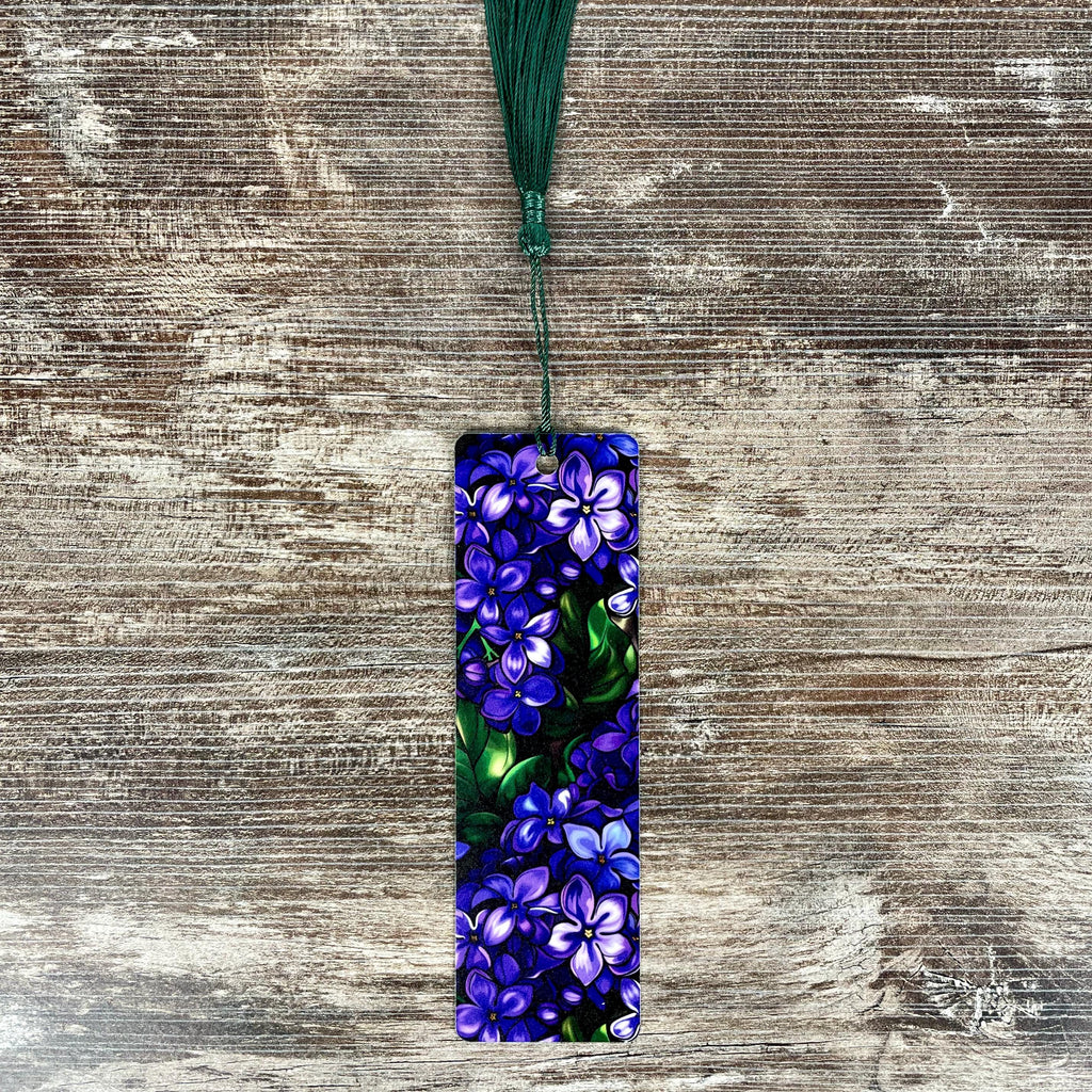 Lilac Floral Bookmark for Flower Lovers, a Spring Book Accessory or Teacher Appreciation Gift for Readers and Gardeners