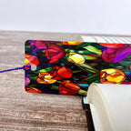 Tulip Floral Bookmark for Teacher Gift Basket or Bookish Gift for Mother's Day and Flower Lovers