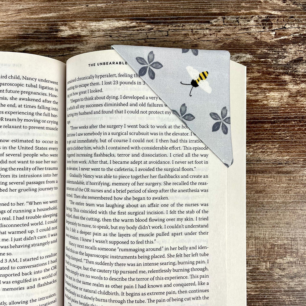 Bee Bookmark for Bee Lovers Makes a Thoughtful Mother’s Day Gift for Gardeners Who Love to Read