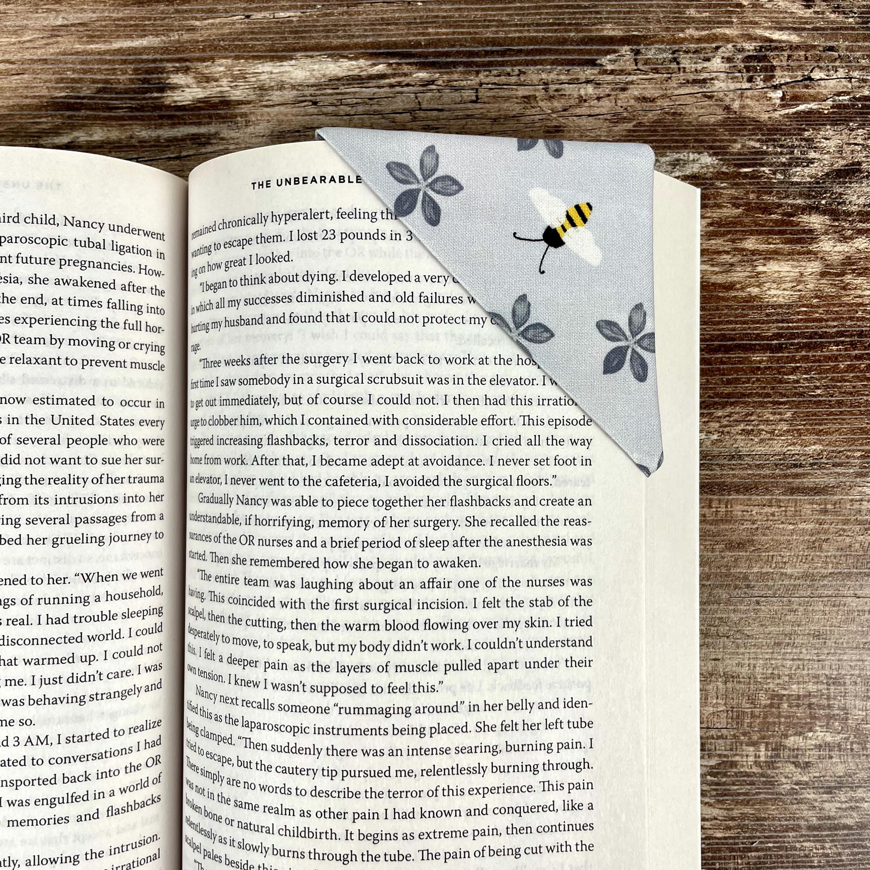 Bee Bookmark for Bee Lovers Makes a Thoughtful Mother’s Day Gift for Gardeners Who Love to Read